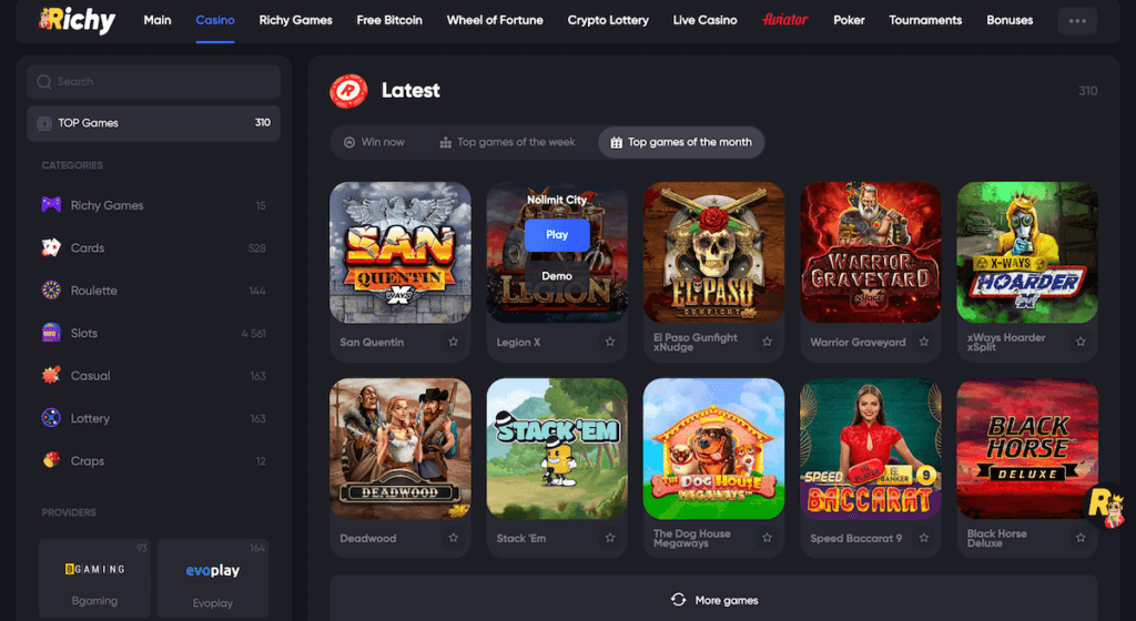 betrivers online casino pa