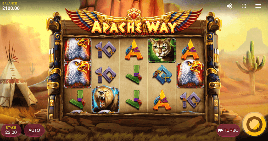Apache Way Main Menu for NZ players