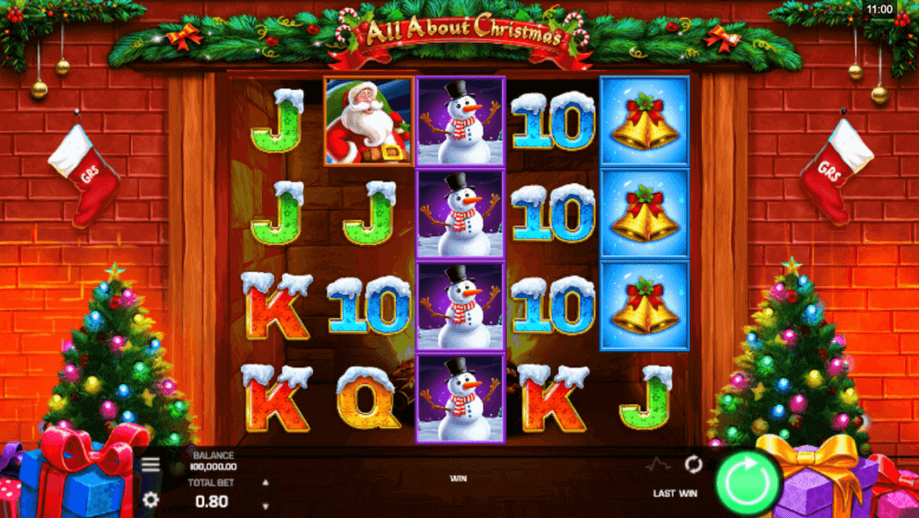 All About Christmas pokie game for NZ players