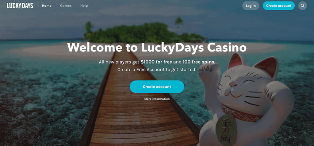 luckydays casino review welcome offer nz casino