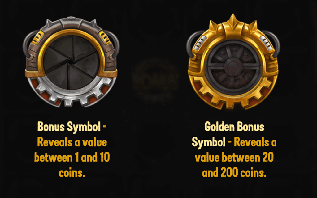 Bonus symbols for Money Cart 2.