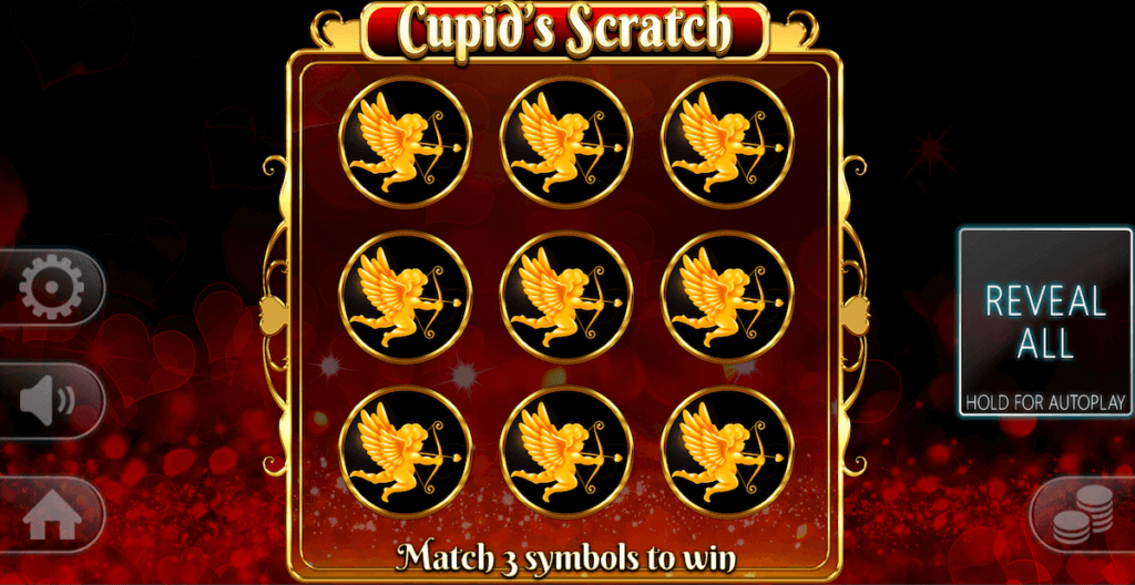 Cupid's Scratch Reveal All feature