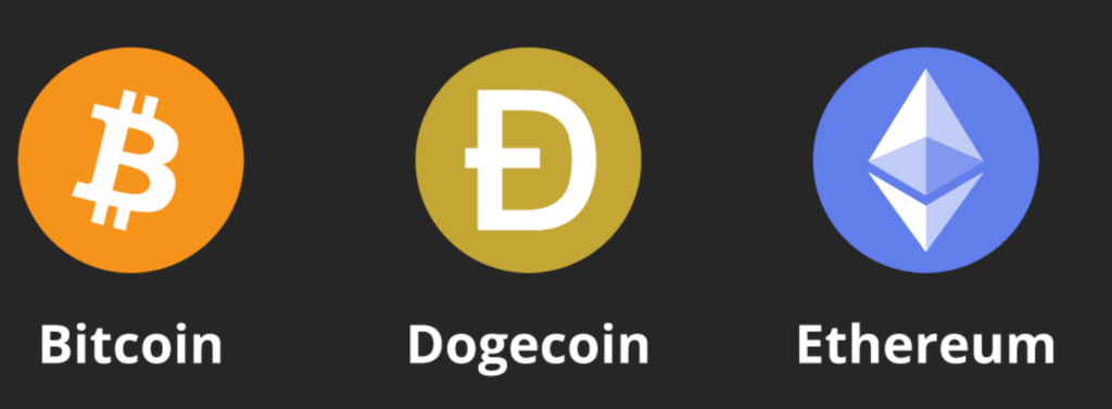 BTC/Dogecoin/Ethereum