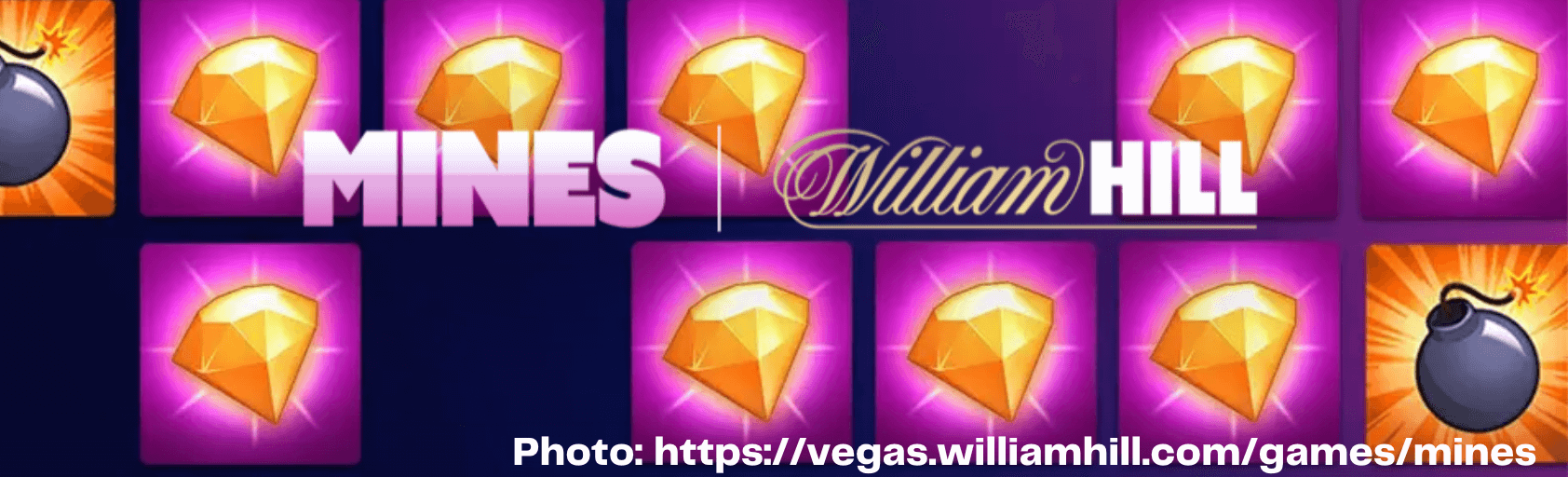 Branded Mines pokie version launched by William Hill and Hacksaw Gaming