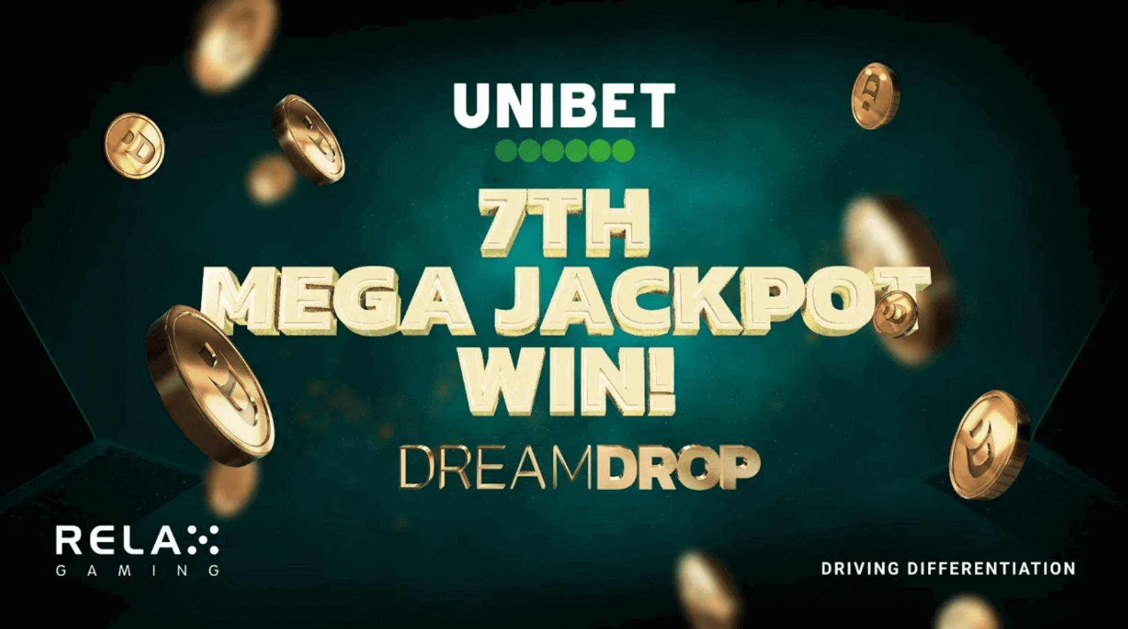 Relax Gaming announces seventh Dream Drop Mega Jackpot winner￼