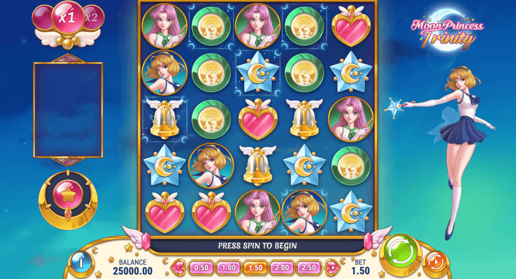 Moon Princess Trinity pokie game for NZ players