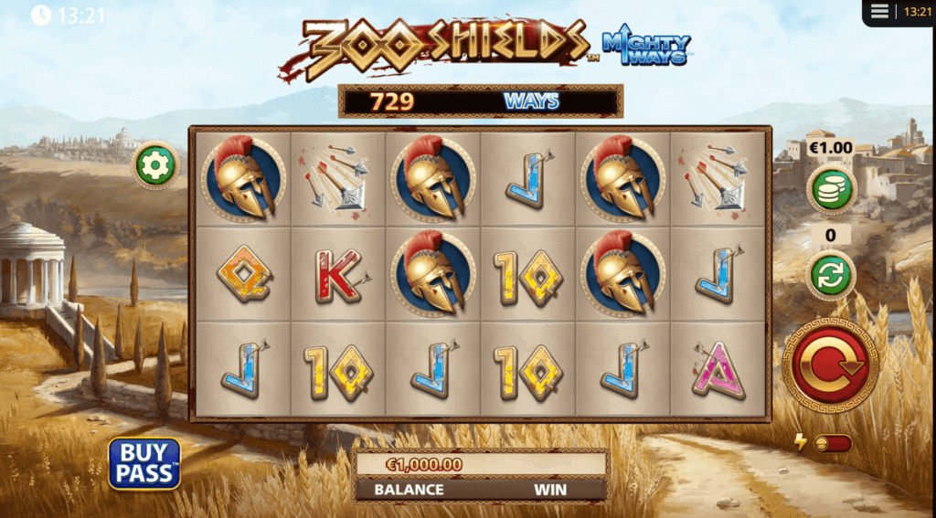 300 Shields Mighty Ways pokie for NZ players