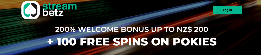 StreamBetz welcome bonus