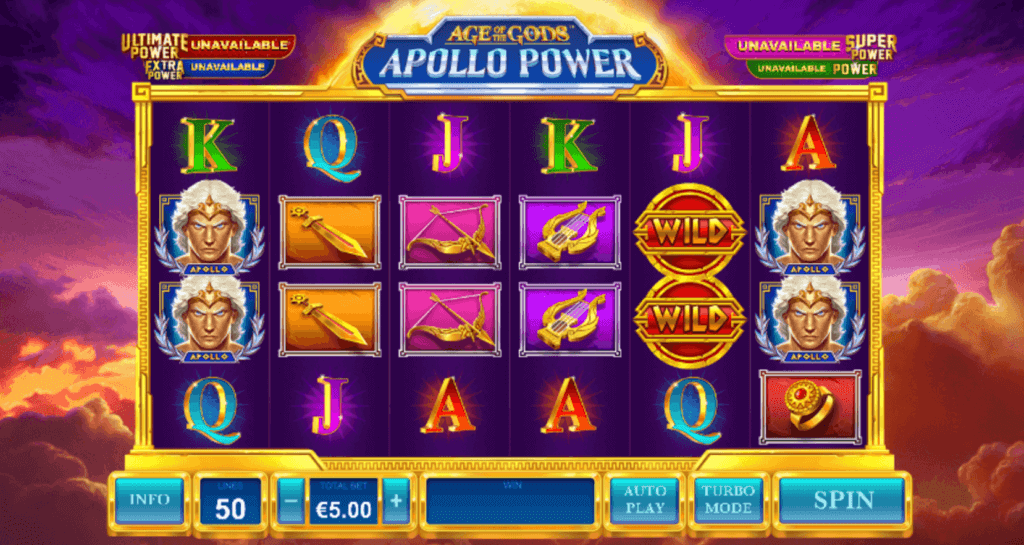 Age of the Gods: Apollo Power pokie for NZ players