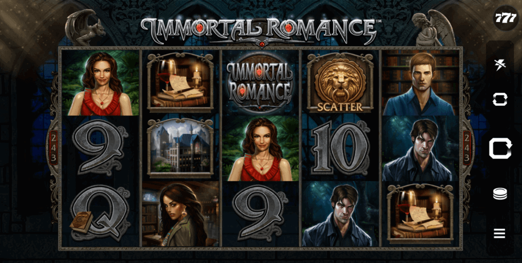 Immortal Romance pokie for NZ players