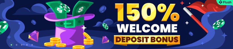 Flush Casino welcome bonus