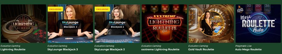 DublinBet live casino games