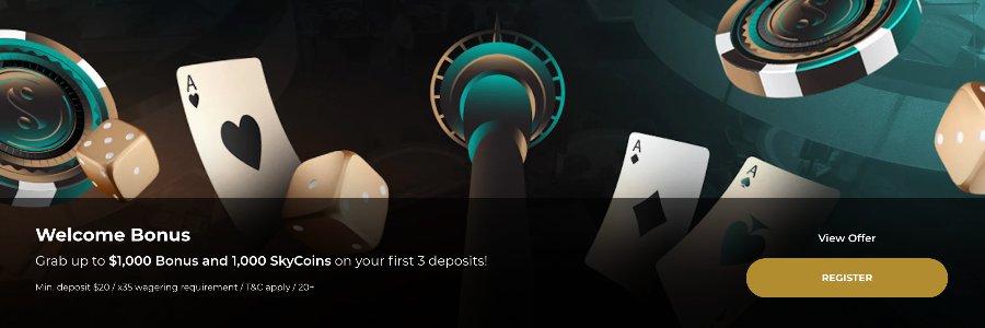 SkyCity Casino NZ welcome offer