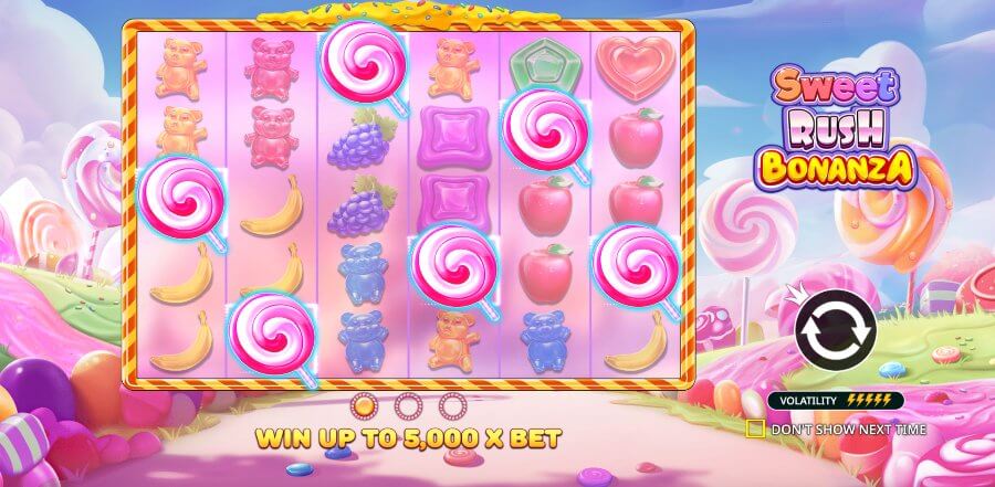Sweet Rush Bonanza scatters NZ