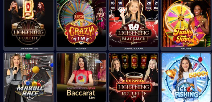 Trybet NZ Live Casino