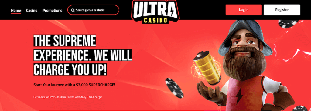 UltraCasino no deposit free spins for NZ players