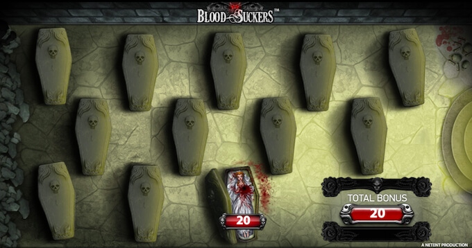 Blood Suckers bonus game