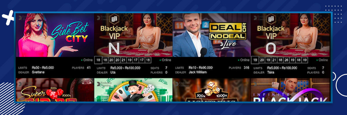 Play at the Bons Live Casino Bons Live Casino