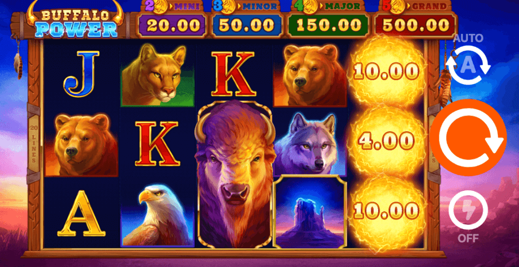 buffalo power hold and win pokie slot new zealand casino