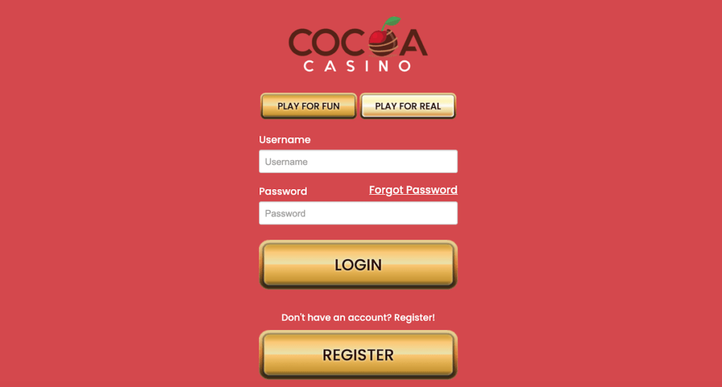 cocoa casino registration nz