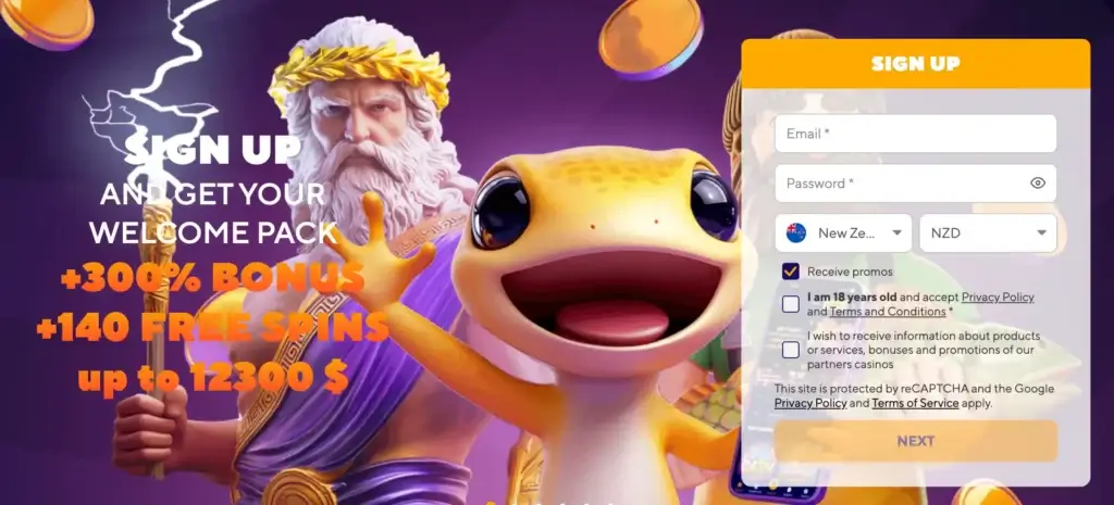 Dazard casino welcome bonus