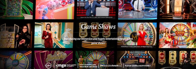 evolution gaming review Evolution live game shows