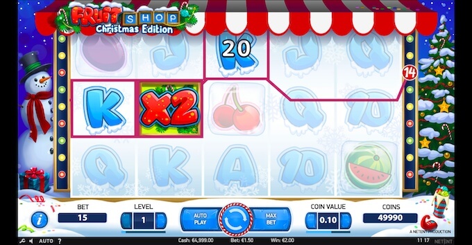 Fruit Shop Christmas Edition slot 