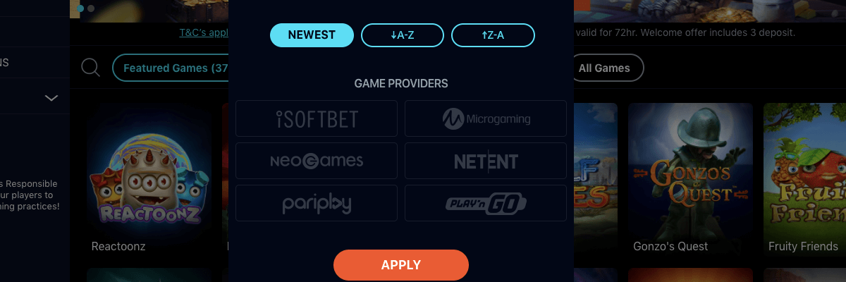 Try Griffon Casino! Griffon Casino providers
