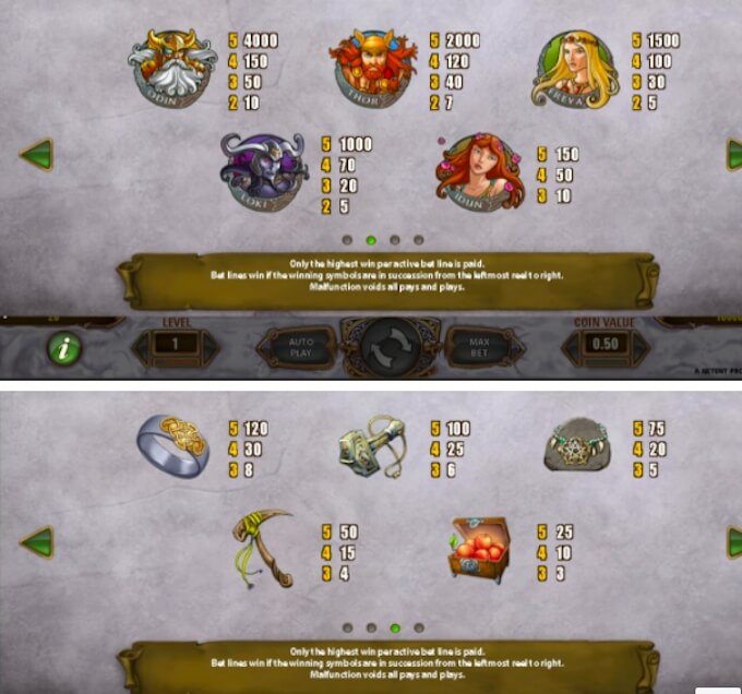 Hall of gods slot review nz Hall of Gods paytable