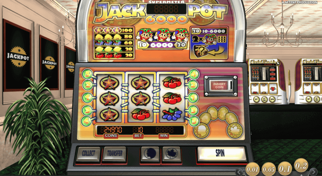 jackpot 6000 pokie