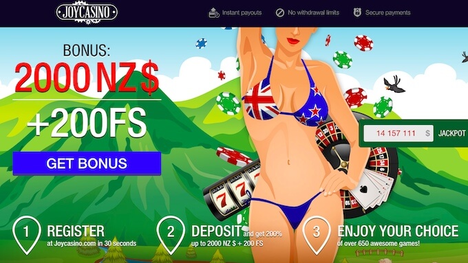Joy Casino New Zealand