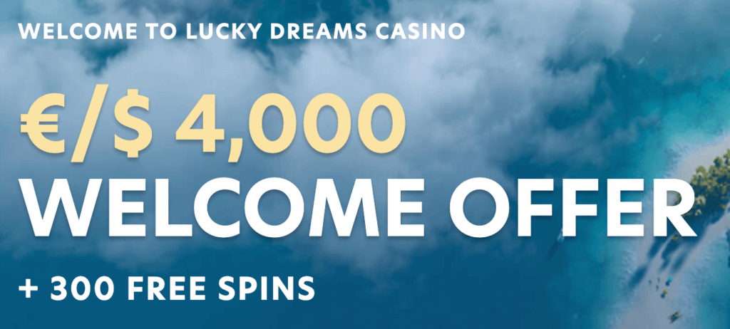 luckydreams welcome bonus offer review nz casinos