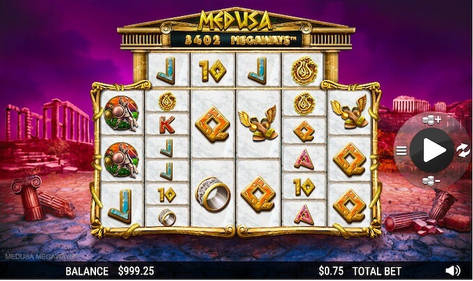 Medusa Megaways slot 