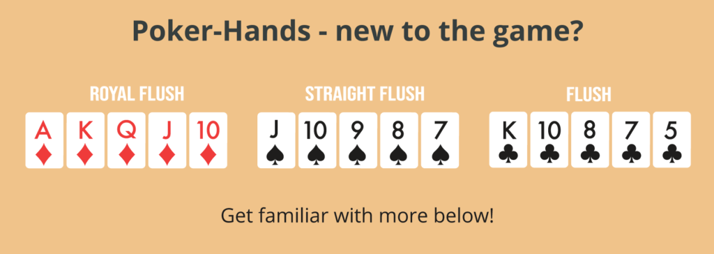Online poker hands