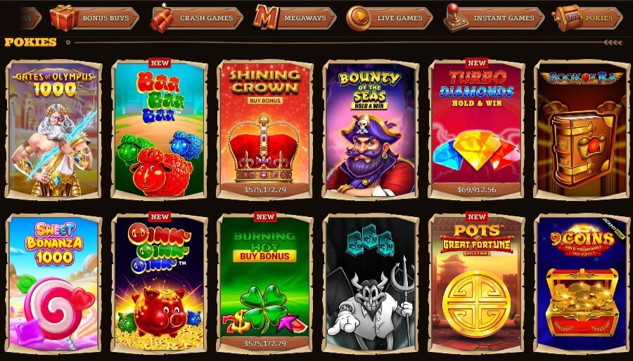 Best pokies at Lizaro casino NZ