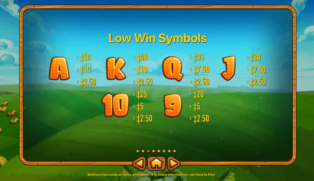 low win symbols
