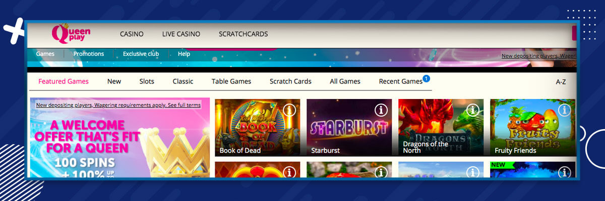 Queenplay Casino Review Queenplay Casino Games