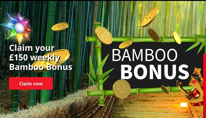 Royal Panda offers - Bamboo Bonus