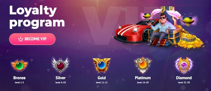slotum casino offers Slotum VIP program