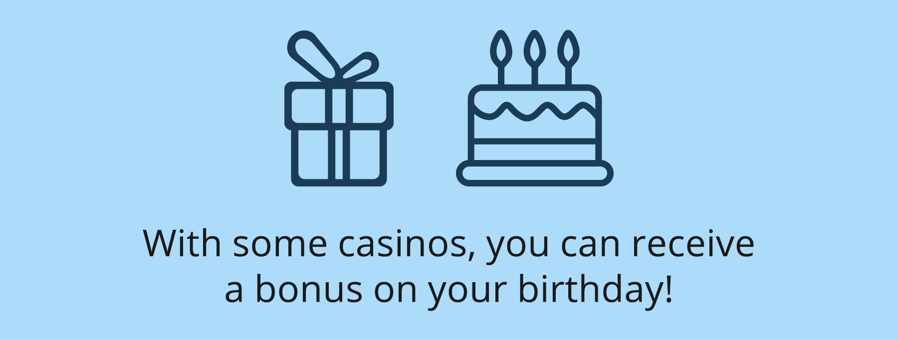 Birthday promotions. special promotions