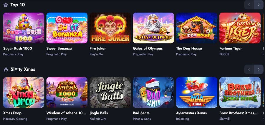 Top 10 pokies at Whale.io casino NZ