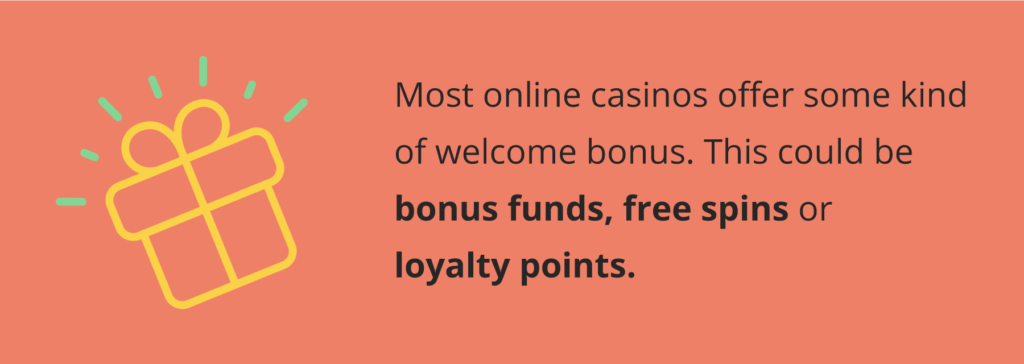 Welcome bonus