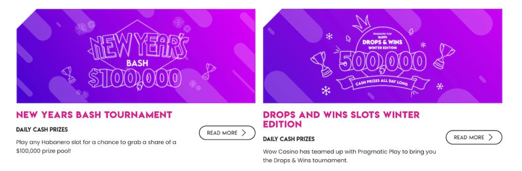 wow casino nz promotions